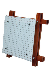 Потолочный деревянный светильник SVLIGHT двухламповый 5197/2 коричневый